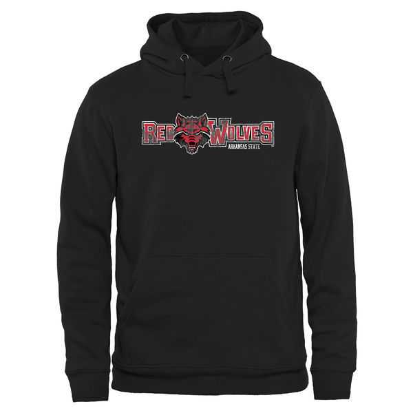 Men's Arkansas State Red Wolves Classic Wordmark Pullover Hoodie - Black,We sell and wholesale Men's Arkansas State Red Wolves Classic Wordmark Pullover Hoodie - Black on line form chian!